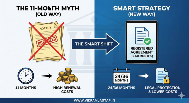 The “11-Month Rent/Leave & License Agreement” Myth: Why It Exists & Why You Should Stop Doing It