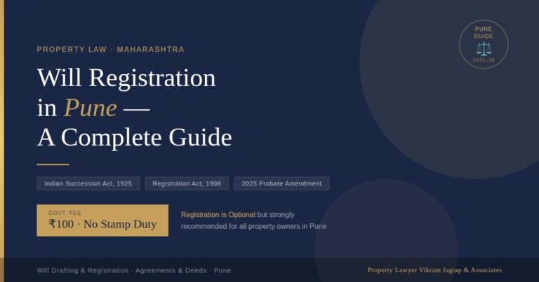 Will Registration in Pune — Complete Process & Information